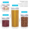 Airtight Food Storage Containers,Vtopmart 7 Pieces BPA Free Plastic Cereal