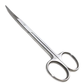 Sandbros Iris Micro Scissors Curved 11.5cm Nail Scissors