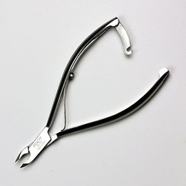 Solingen AXiON Stainless Steel Cuticle Nipper, Premium Smoke Finish, #slg007618fba