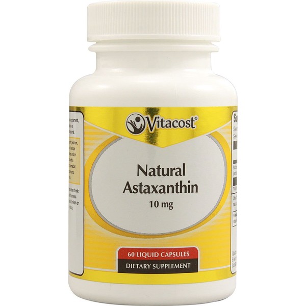 Vitacost Natural Astaxanthin - 10 mg - 60 Liquid Capsules