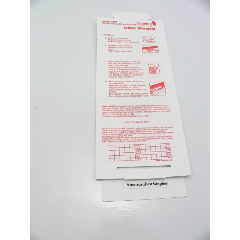 Catchmaster Mouse Glue Traps (144 pack ) Mouse Traps Peanut