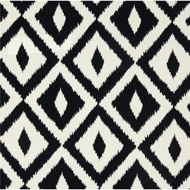 RSH Décor - Jumbo Lumbar Throw Pillows – Set of 4 | 26" x 16" | Indoor Outdoor – Patio, Lounge, Adirondack, Deck | Water & Fade-Resistant | Includes Down-Alternative Inserts | Black and White Aztec
