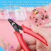 GOLD DEER Crimping Pliers for Kashime, Crimping Tool, Handicraft, Kashime