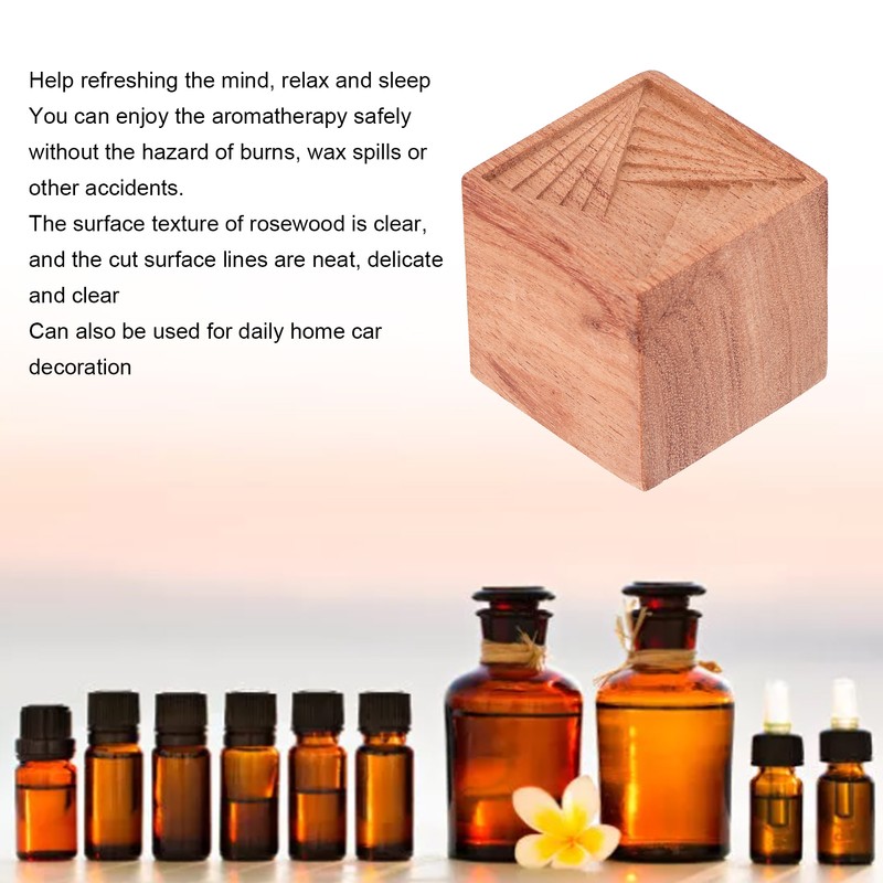 8 Pcs Essential Oil Diffuser Eco Friendly Rosewood Essential Oil