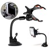Ramtech Car Truck GPS Windshield Dual Clip Mount, Suction Cup
