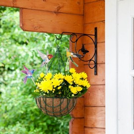 Vcekract 8 Pcs Hummingbird Diamond Painting Kits, Diamond Art Kits for Garden Decor, Garden Stakes Diamond Art Kits for Adults, Diamond Painting Small, Diamond Painting Ornaments for Family Decor