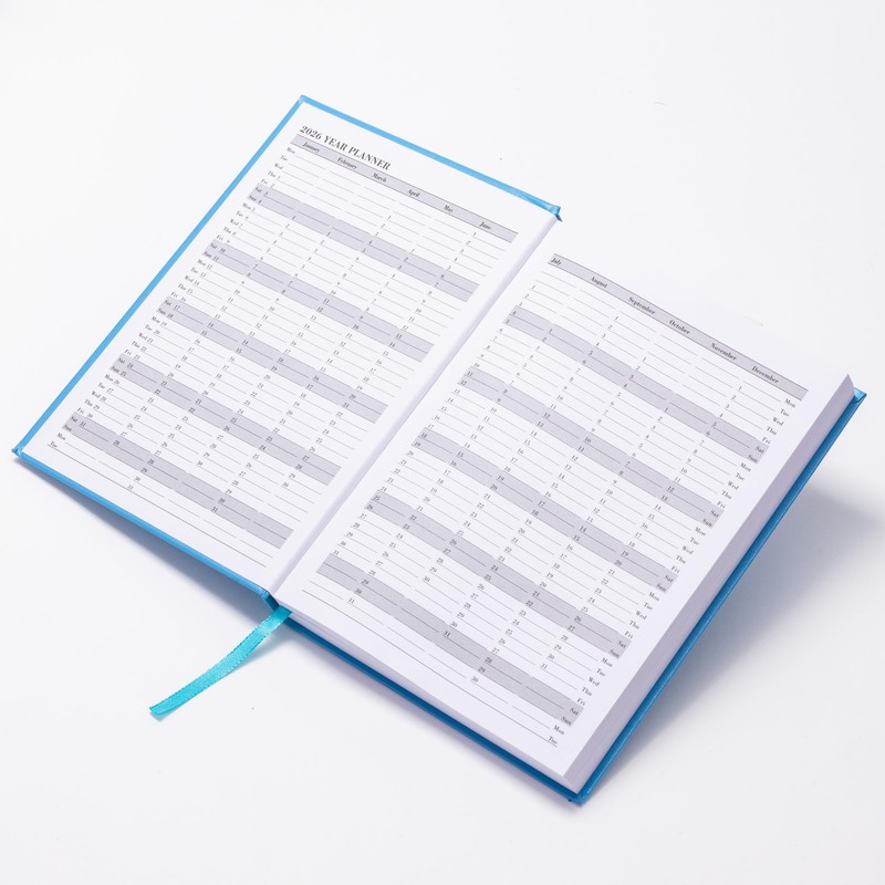evelay 2026 Diary A4 A5 Day to Page Hardback Full