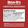 Dan-O's Chipotle Seasoning, 3.5 oz Bottle, All Purpose Seasoning for