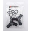 TOPWAYS 2 pack Snap On Hose Splitter (3 Way) 1/2"