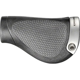 Ergon GP1 Ergonomic Grips for Gripshift Bikes - Left Handle 95mm - Right Grip 95mm