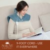 Soluxe Comfort Weighted Heating Pad for Neck & Shoulders, 4