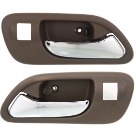 Evan-Fischer Set of 2 Interior Door Handles Front Driver & Passenger Side Left Right Pair