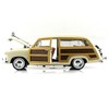 1949 Woody Wagon Beige 1/24 Diecast Model Car by Motormax