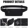 Mayoii Running Belt with Waterproof Adjustable Study Strap, Slim Lightweight