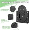 Dart Board Bracket Black, Professional Dart Board Accessories Includes Dartboard