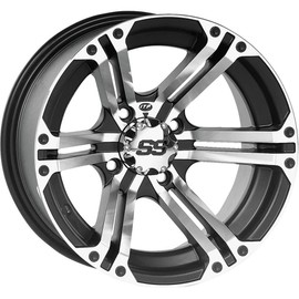 I.T.P. Wheels SS ALLOY 212 12X7 4/110 2+5 MB Rim & Spoke Kits SS Alloy - 1228365404B