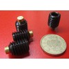 Black Oxide Steel Brass Tip Set Screw 1/2-13 x .625"