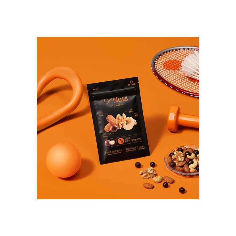 Delicious House Dr. Nuts Protein Plus [30 Packs] 2 Boxes