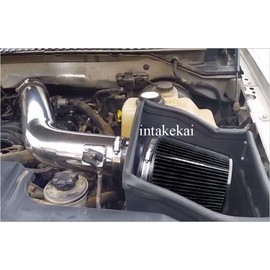 INTAKEKAI INTAKE COMPATIBLE FOR 2009-2010 FORD F-150 5.4L / 2007-2011 FORD EXPEDITION 5.4L / 2007-2011 LINCOLN NAVIGATOR 5.4L V8 (BLACK FILTER)