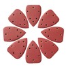 100 PCS Mouse Detail Sander Sandpaper 6 Holes, 80 Grit