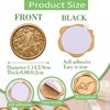 SWANGSA Botanical Flowers Letter W Wax Seal Stickers, 100 Pcs,