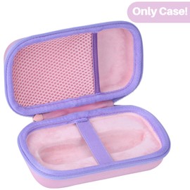 Peyyargo Storage Case Compatible with 3Doodler Start+ Essentials 3D Pen (Pink + Lilac)