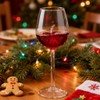 evomosa Starfish Wine Glasses Red Wine Glass with Starfish Inside