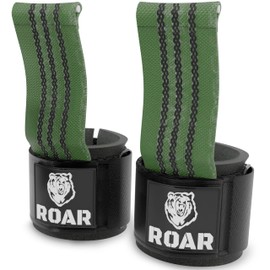 Roar Weight Lifting Straps (Green)