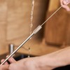 QUARKZMAN 4 x Stainless Steel Straws Spoons 7.7 Inch Reusable