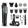 5-in-1 Beard Trimmer for Men, Hair Clippers Grooming Kit, Cyan