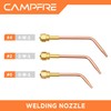 CAMPFIRE Oxygen Acetylene Torch Kit, 12 Pcs Welding Cutting Torch