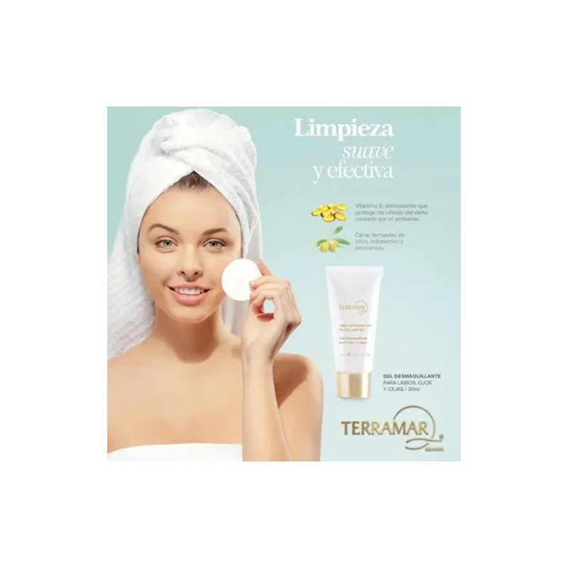 Gel Desmaquillante Para Ojos Y Labios Terramar 30grs