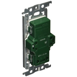 Panasonic WTF11313WK Embedded Ground Outlet with Metal Frame, White
