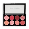 Revolution Ultra Blush Palette - 8 Pigmented Matte and Shimmering