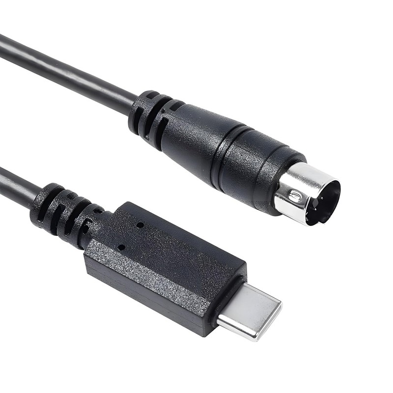 Cable macho USB-C a Mini-Din de 7 pines para IK