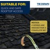 Tie Down 1 Single Zinc Plated Steel Ladder Roof Hook