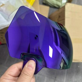 Riddell REVO PURPLE SPEED FLEX &  F7 Full Size Football Helmet Oculus Visor  W/Clips