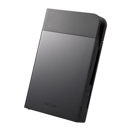 BUFFALO USB 3.1 (Gen1) Shockproof Portable Hard Drive 2TB Black HD-PZF2.0U3-BKA