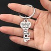 WZHENAINI Husband Valentines Day Gifts for Him, Funny Husband Keychain