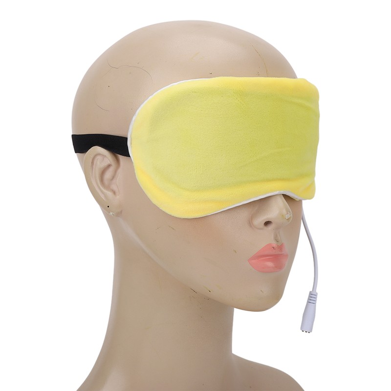 Heating Blindfold USB Hot Compress Adjustable Improve Sleep Nourish Eyes