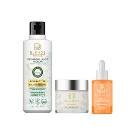 Kit Blends Botanicare Boost Intensivo Rutina Facial Anti Manchas - Desmaquillante Micelar  Crema Aclarante  Srum                                      