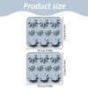 Silicone Maple Tree Leaf Molds, 20-Cavity Fall Weed Leaves Molds
