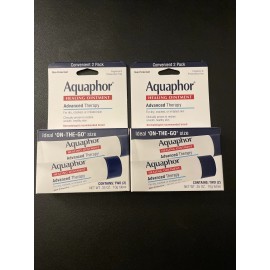 Eucerin 2x Aquaphor Healing Ointment For Dry Cracker Or Irritated Skin 2 Tubs New