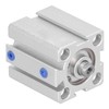 Thin Air Cylinder Aluminum Double Acting Linear Reciprocating Motion Accessories
