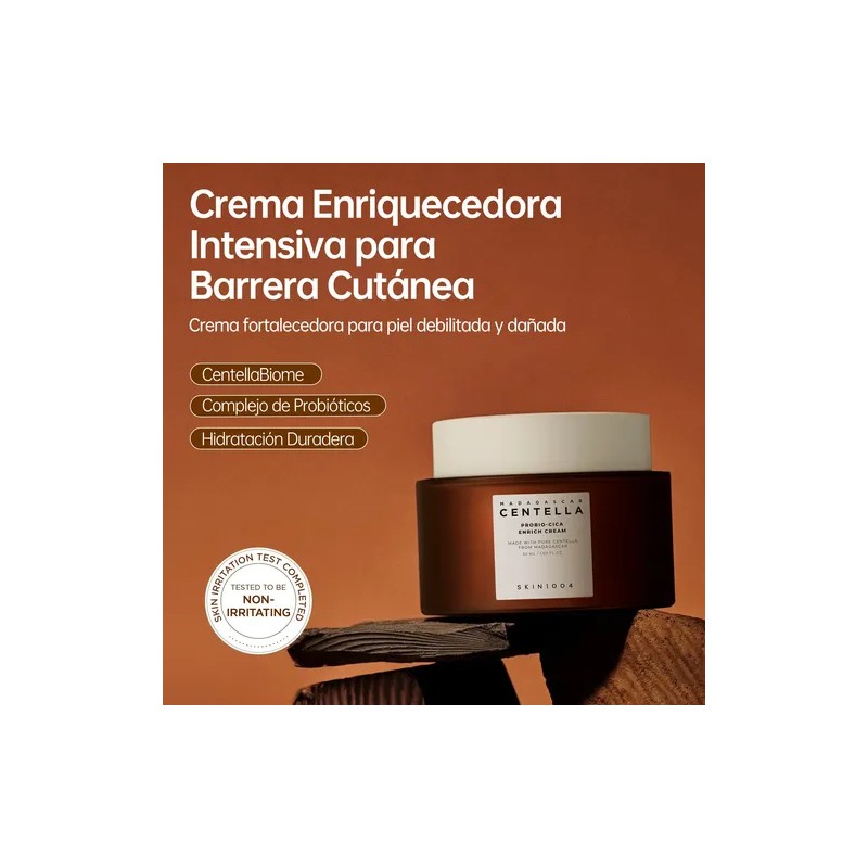 Skin1004 Crema Probio-cica Centella Madagascar Calmante 50ml