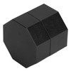 Cue Chalk Box Holder Aluminium Alloy Octagonal Universal Billiard Chalk