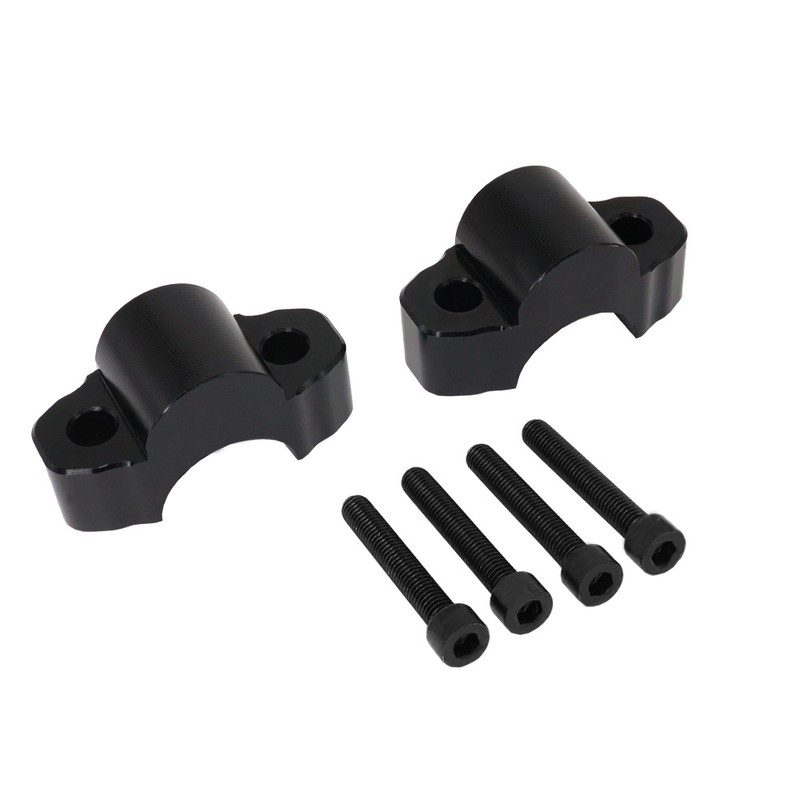 1 Pair Motorcycle Handlebar Risers Clamp Aluminum Alloy Risers Mount