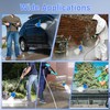 EZALOR 4-in-1 Turbo Nozzle Pressure Washer, 2.0 Orifice Quadruple Turbo