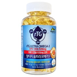 Altige Ultra Omega3 (1150mg x 140 capsules) / 알티지 울트라 오메가3 (1150mg x 140캡슐)