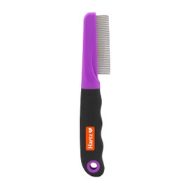 Hartz Hartz Groomer's Best Flea Comb for Dogs and Cats, Fine-Toothed Flea Comb to Remove Fleas & Flea Eggs, Gentle Pet Comb for Detangling or Dematting Face & Paws